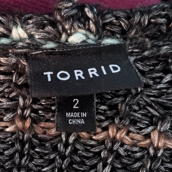 Torrid Sweater Size 2 - Picture 3 of 4